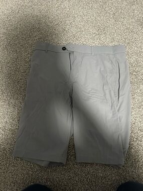 Men's Light Gray Hybrid Performance Shorts